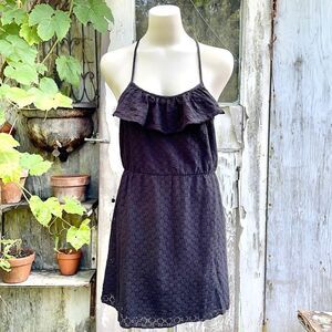 MAUDE • size small black dress zips